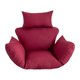 thumbnail image 1 of Cojín para silla de huevo Cojín de asiento Cómodo de instalar Accesorios Almohadilla para silla para Rojo, 1 of 9