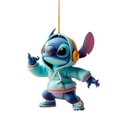 thumbnail image 1 of Stitch, Lilo y Stitch, regalos para niñas, regalos de Stitch, decoración de coche para mujeres, decoración de Halloween, nuevo colgante decorativo acrílico 2D, colgante plano para decoración de, 1 of 5
