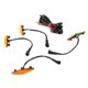 thumbnail image 1 of Luz LED de rejilla de parachoques delantero de 4 piezas con kit de arnés de cableado apto para Toyota 4Runner 2014?2019, 1 of 8