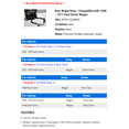 thumbnail image 2 of Rear Brake Hose - Compatible with 1968 - 1971 Ford Torino Wagon - Centric, 2 of 2
