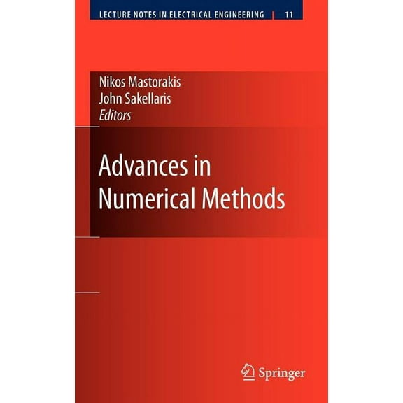 Lecture Notes in Electrical Engineering Advances in Numerical Methods, Book 11, (Hardcover)