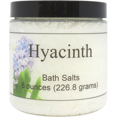 Hyacinth Bath Salts by Eclectic Lady, 8 ounces