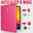 thumbnail image 2 of for iPad (A16) 11th Generation 11 Inch 2025/iPad 10th Generation 10.9" 2022 Case, Girl Crown Rhinestone Cute PU Leather Auto Sleep/Wake Stand Shockproof Smart Case for iPad 11th/10th,Pink, 2 of 8