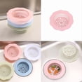 thumbnail image 5 of Kitchen Bath Strainer Flower Design for Debris Filtration and Hair Prevention in Kitchen and Bathroom Material Floral Pattern Drain, 10.6cm, Pink, 5 of 9