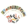 thumbnail image 3 of 12x tarjeta de animales Montessori, juguetes de entrenamiento preescolar, juguetes de mesa de luz con figuras de animales, juguetes educativos Zulema tarjeta de juego de animales, 3 of 8
