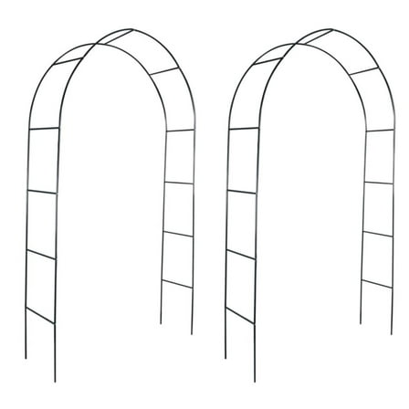 xidaXL Garden Arch 2 pcs Climbing Plants, 40776