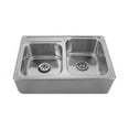 thumbnail image 2 of Whitehaus Collection WHNAP3322 Noah's Collection Sinks Brushed Stainless Steel, 2 of 2