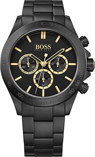 Hugo Boss - Hugo Boss 1513278 Black Ikon Mens Watch - Walmart.com -  Walmart.com