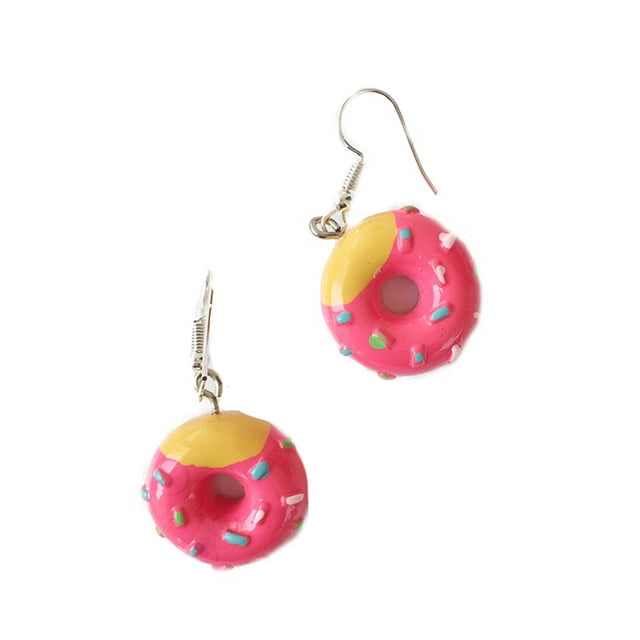 serony Boucles d'Oreilles Pendantes Mini Imitation Nourriture pour Femmes Cadeau Bijoux
