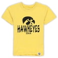 thumbnail image 2 of Toddler Wes & Willy Iowa Hawkeyes Cloudy Yarn T-Shirt & Shorts Set, 2 of 3