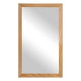 thumbnail image 2 of Rayne Ozark Hardwood 2" Red Oak Wall Mirror 21" x 30" Floor Mirror Natural, 2 of 4