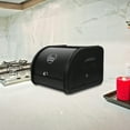 thumbnail image 2 of Bread Bin Farmhouse Bread Box Desktop Bread Bin Metal Bread Holder Corner Bread Box, 2 of 8
