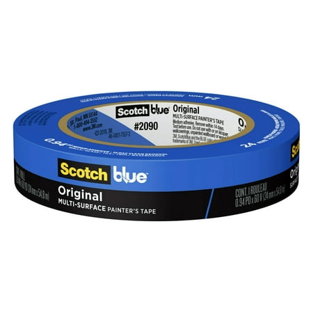 ScotchBlue Original Painter s Tape  0.94 in x 60 yd  1 Roll