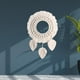 thumbnail image 4 of Espejo de pared macrame 2 uds macramé espejo de pared colgante hogar sala, 4 of 9