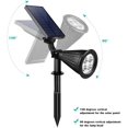 thumbnail image 2 of Foco solar exterior URPOWER, paquete de 4, resistente al agua IP64, 2 of 7
