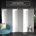 thumbnail image 3 of Red Lantern 6 ft. Tall White Temporary Cardboard Folding Screen - 6 Panel, 3 of 7