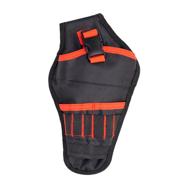 MasteelfCA 1Pc Electric Drill Waist Pouch Multi-functional Tool Storage Pouch for Plumber