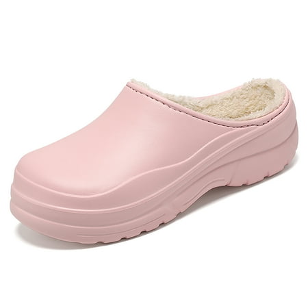 

APTESOL Winter Cotton Slippers for Women Men EVA Light Weight Keep Warm Slipper