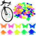 thumbnail image 1 of 62Pcs Bike Spoke Beads Kids Bicycle Clip Beads DIY Plastic Wheel Accessory Bike Decoration, 1 of 2