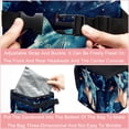 thumbnail image 4 of Starry Shark Foldable Car Trash Can with Lid, Leak-proof, Hanging Storage Bag - Car Trash Bin, Trash Can for Car, Car Garbage Can, 4 of 6