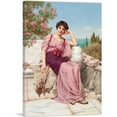 thumbnail image 1 of ARTCANVAS Sweet Dreams 1904 Canvas Art Print by John William Godward - Size: 40" x 26" (0.75" Deep), 1 of 9
