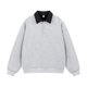 thumbnail image 1 of pstuiky Camisas de manga larga abrigadas para hombre, Blusa/camiseta informal elegante a rayas de manga larga con cuello, botones y bolsillo para hombre tops de invierno para hombre m, 1 of 9