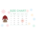 thumbnail image 2 of NZRVAWS Infant Baby Girl Outfit Set 18 Months Girls Turtleneck Sweater Long Sleeve Top and Plaid Skirt 24 Months Baby Girl Clothes, 2 of 7