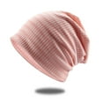 thumbnail image 2 of zttd men's and women's lightweight slouch beanie solid color knitted hats soft hat for autumn and winter a, 2 of 3