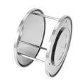 thumbnail image 3 of 2X Spice Rack Stainless Steel Organizer Tray 360 Degree Turntable Rotating 2 Stand, 3 of 5