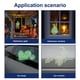 thumbnail image 2 of Guardurnaity Pegatina luminosa de Halloween extraíble reutilizable de moda realista Festival calcomanía decorativa ventana Bar decoración regalo Disfraces de disfraces Guardurnaity AP011775-00B, 2 of 6