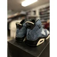 thumbnail image 3 of Ni - ke Ni - ke Air Jordan 6 Retro Washed Denim 2019 Black Sail CT5350 401 Men's Size 12, 3 of 5
