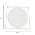 thumbnail image 2 of Hometrends Tray Top Table, White, 2 of 6