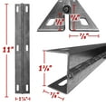 thumbnail image 7 of Wise 8WD12 Aluminum Offset Piano Hinge, 11", 7 of 7