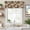 Multicolor, variant on Floral Patchwork Farmhouse Short Window Curtain Valances, Vintage Country Geometric Flower Rod Pocket Kitchen Valances for Living Room Bedroom Bathroom Cafe 42" x 18"