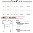 thumbnail image 3 of USSUMA Summer Tops for Women Trendy V Neck Short Sleeve Dressy Shirts Blouses Cute Basic Women's Tops Summer 2022 Solid Color Casual Tshirts Tunic Plus, 3 of 8