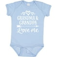 thumbnail image 3 of Inktastic Grandma Grandpa Love Me Grandchild Boys or Girls Baby Bodysuit, 3 of 5