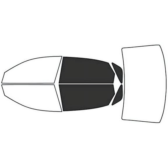Rvinyl Window Tint Kit Compatible with Audi A8 2004-2010 (L) - Back Precut Kit - 20%
