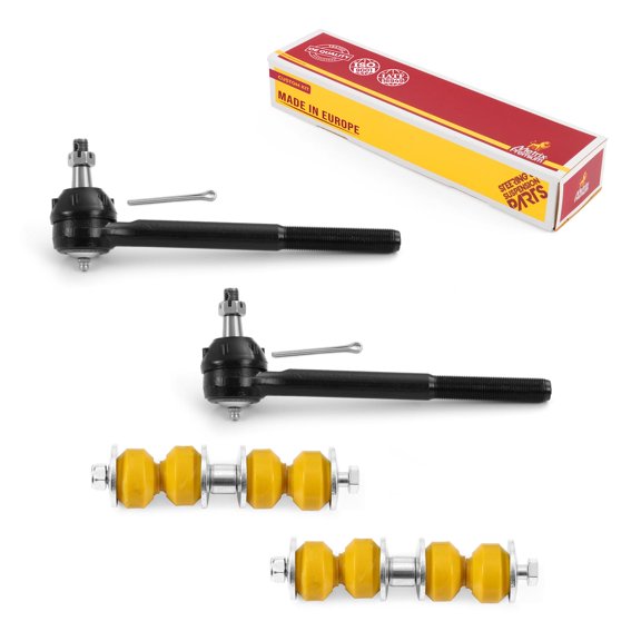 Metrix Premium Chassis Parts - 4 PC Outer Tie Rod End & Front Sway Bar Stabilizer End Link Kit Fits 95-05 Chevrolet Blazer, 95-03 GMC Sonoma, 98-00 Isuzu Hombre, Oldsmobile Bravada, ES3462, K700526