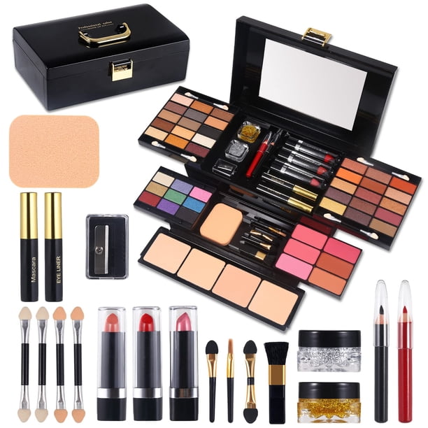 Kit de maquillaje MORNECA Professional 58 colores con espejo para mujer