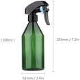 thumbnail image 2 of Plant Mister Botella pulverizadora, 2 unidades de 10 oz de niebla fina para plantas, atomizador de riego, botella para solución de limpieza de jardinería con bomba de agua de gatillo superior, verde Sincero Electrónica, 2 of 5