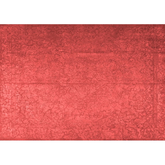 Ahgly Company Indoor Rectangle Persian Red Bohemian Area Rugs, 6' x 9'