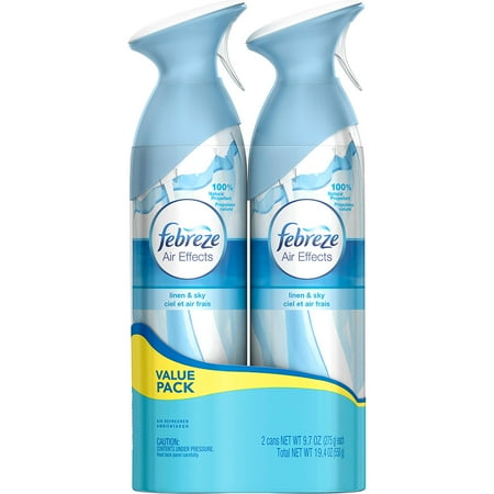 Febreze Air Effects Air Refresher Value Pack, Linen & Sky, 2 ct