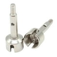 thumbnail image 3 of shamjina 2 Pieces RC Rear Axle Cups Replacement Part Upgrade Metal Wheel Stub Axle Shafts, 3 of 8