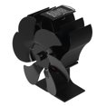 thumbnail image 4 of Ventilador De Estufa De 6 Aspas, Ventilador De Estufa De Funcionamiento Silencioso Negro LT376 Para Gas, 4 of 7