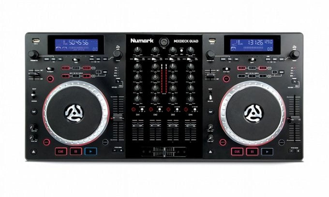 【ジャンク】Numark MIXDECK QUAD DJ機材　通電OK NUMARK MIXDECK QUAD Universal 4 Channel DJ Mixer - CD/MP3/USB/iPad