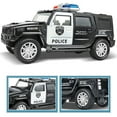 thumbnail image 7 of Cheers.US 1/36 Police Car Model Alloy Die-Cast Pull Back Vehicles Kid Toys for Boy Girl Gift, 7 of 7