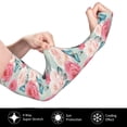thumbnail image 3 of Uemuo Roses and Butterflies Printed Arm Sleeves, Cooling UV Sun Protection Sports Compression for Men/Women, 3 of 8