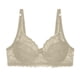 thumbnail image 3 of HongQid 3pcs Womens Underwire Bra Comfort Push Up Bras Buttery Soft Wired Bralette Full Coverage Sport Everyday Bra, 3 of 4