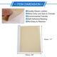 thumbnail image 4 of Parche de reparación de cuero autoadhesivo Unique Bargains Cinta de reparación de cuero para asientos de automóviles, sofás, sillones, molduras interiores Beige Amarillo 60" x 17", 4 of 7
