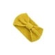 thumbnail image 1 of Sonducket Diademas de ganchillo cálidas, cómodas, anchas, a prueba de viento, calentador de orejas, diademas, regalos del Día de San Valentín Accesorio para el cabello Amarillo, 1 of 6